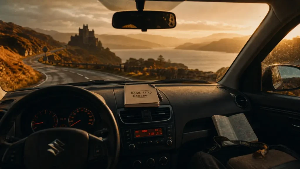 Aller en ecosse : road trip en voiture dans les Highlands, château et loch