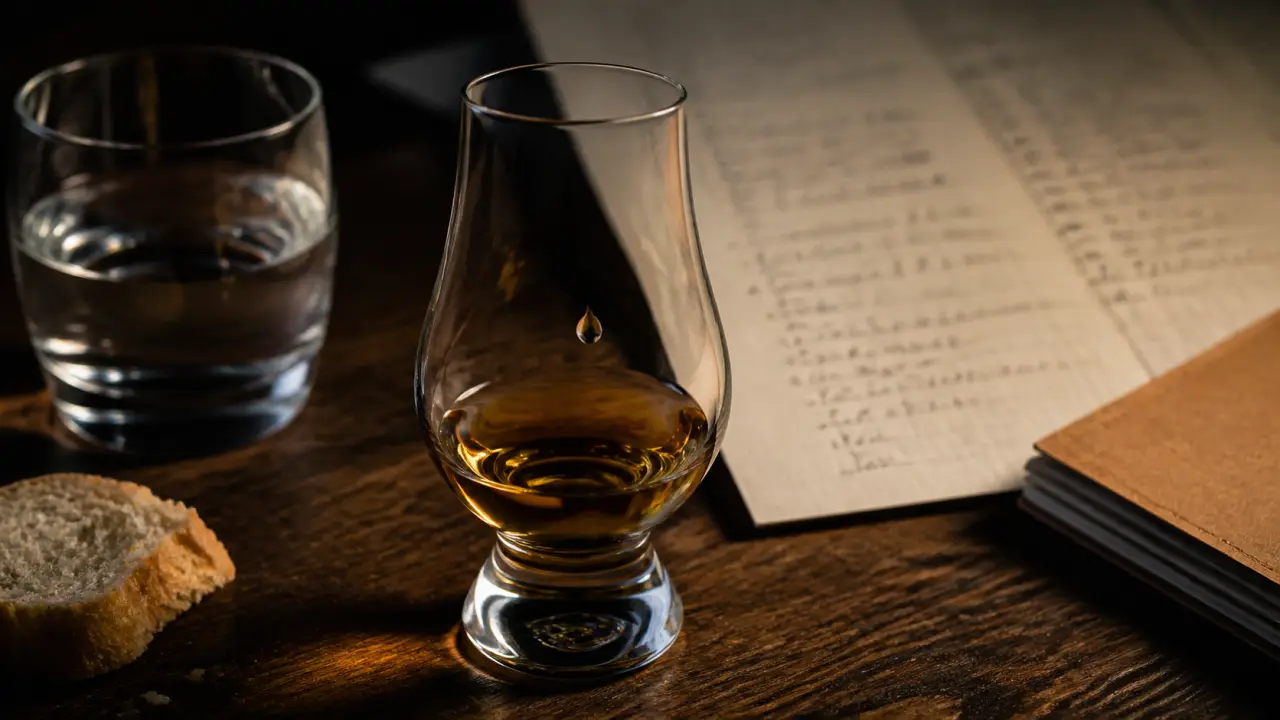 Dégustation whisky : verre Glencairn, nez, erreurs qui brouillent les arômes