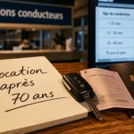 Location de voiture après 70 ans en Europe : clés, permis et passeport