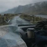 Partir en ecosse : route sinueuse des Highlands, conduite à gauche