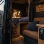 Quel fourgon aménagé pour 2 personnes : intérieur du fourgon