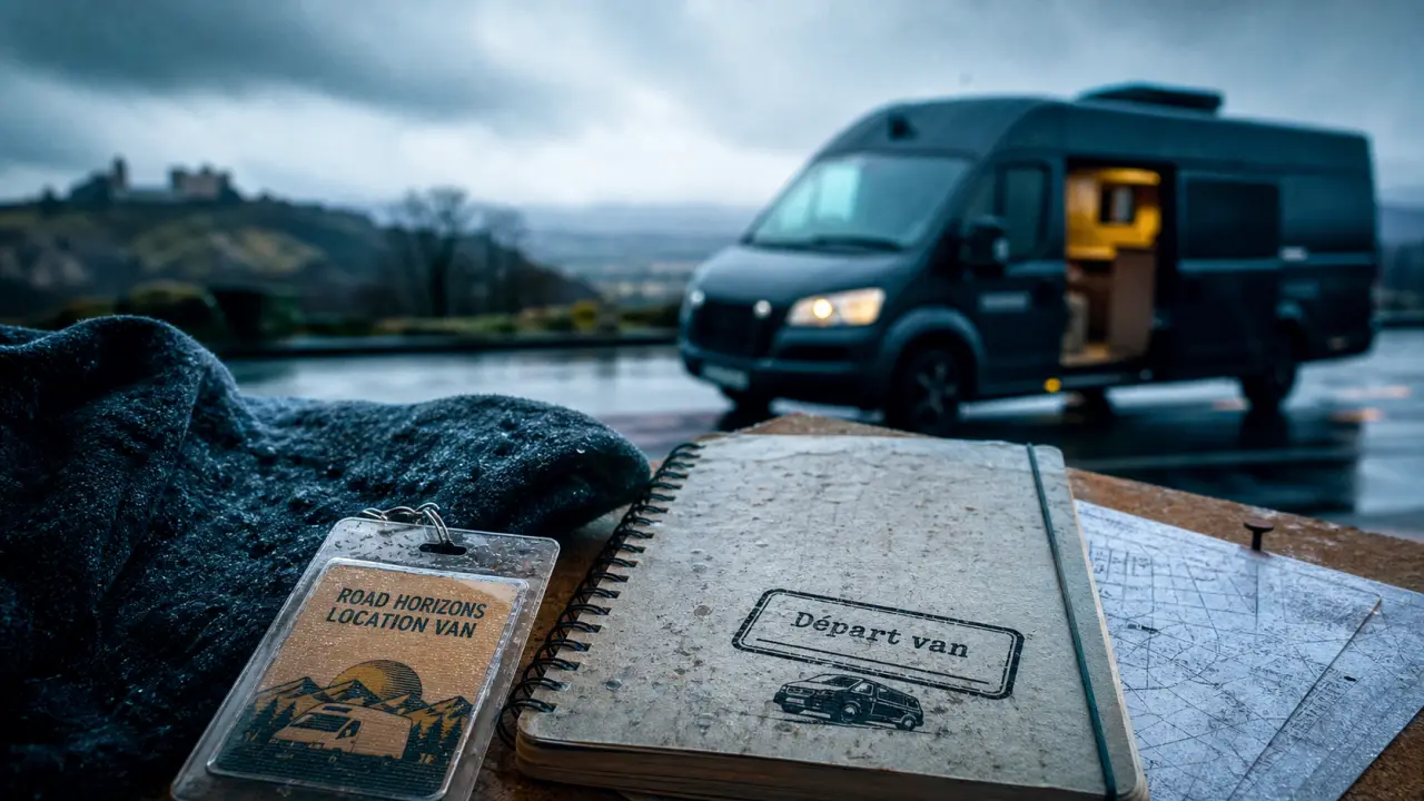 Roadsurfer edimbourg : van près d’Édimbourg pour conduite à gauche
