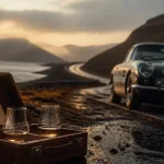 Route du whisky en ecosse en Highlands ou Islay, conduite écossaise, loch et dégustation