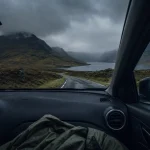 Voyage ecosse 1 semaine : route des Highlands vers Glencoe, brume