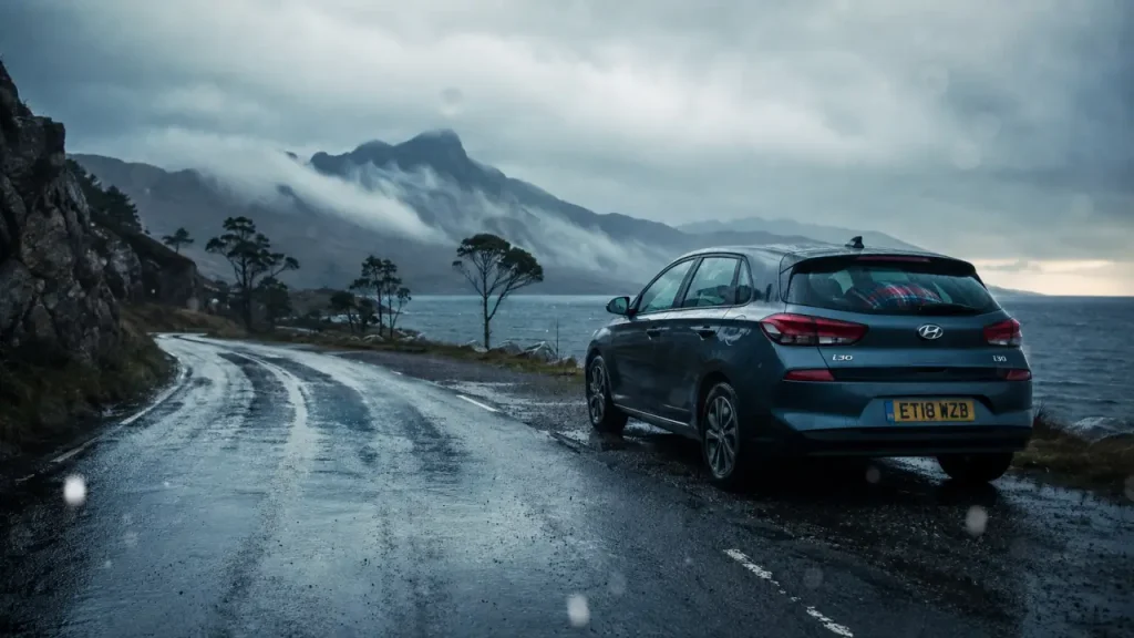 10 jours en ecosse, route vers Skye et Highlands, conduite à gauche