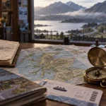 Agence de voyage Écosse : itinéraire Highlands et Skye sur une carte