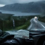 Climat Ecosse : pluie et vent pour road trip en voiture