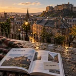Edimbourg quand partir : Old Town au coucher du soleil, pluie et festivals (mai à septembre).