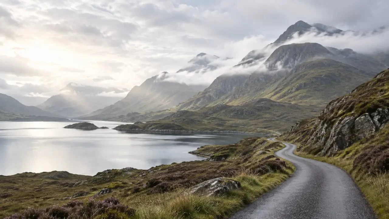 Paysage des Highlands pour préparer un voyage avec une agence de voyage en Écosse