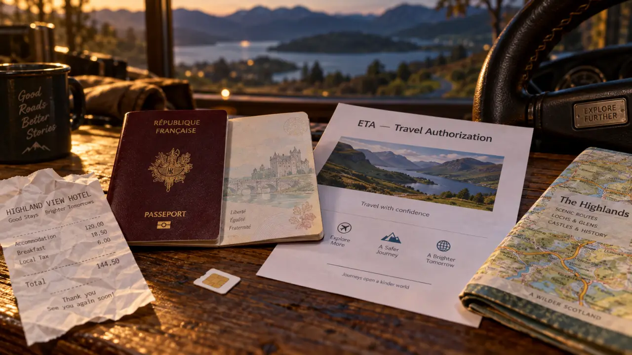 Faut il un visa pour l ecosse ? passeport et ETA