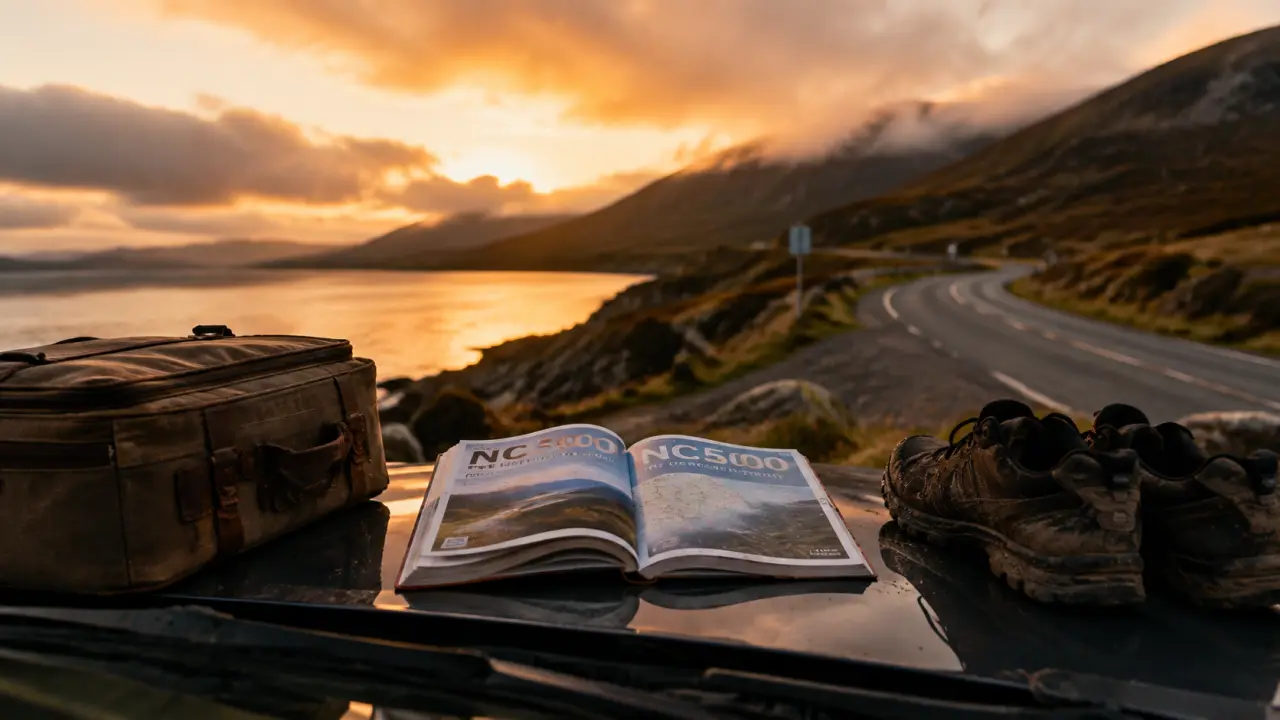 North coast 500 accommodation : dormir sur la route