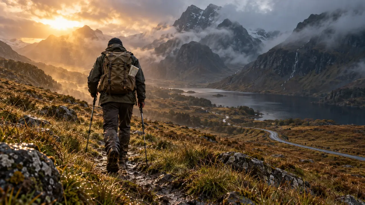 Randonnée écosse 5 jours sur sentier près de Glencoe