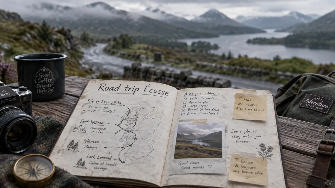Road trip ecosse 8 jours : itinéraire Highlands et Skye