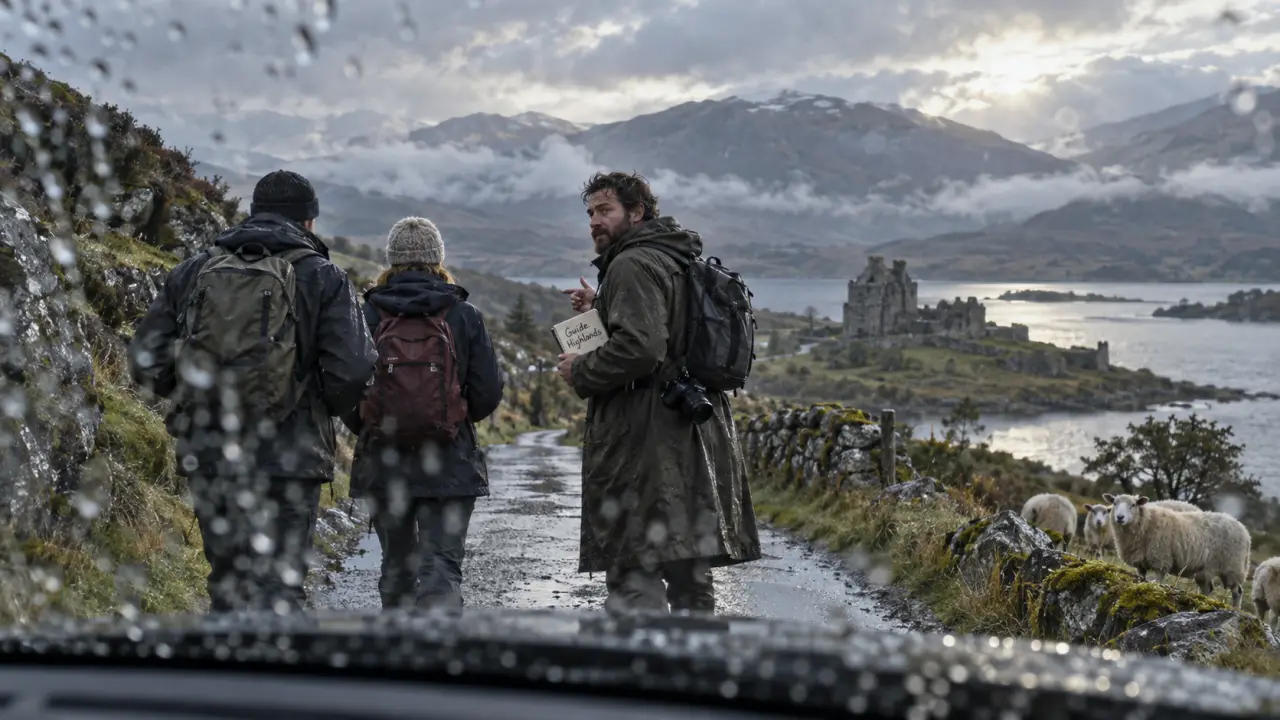 Voyage en écosse avec guide privé dans les Highlands, brume et loch
