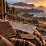 Accommodation north coast 500 : van et cartes sur la route côtière écossaise