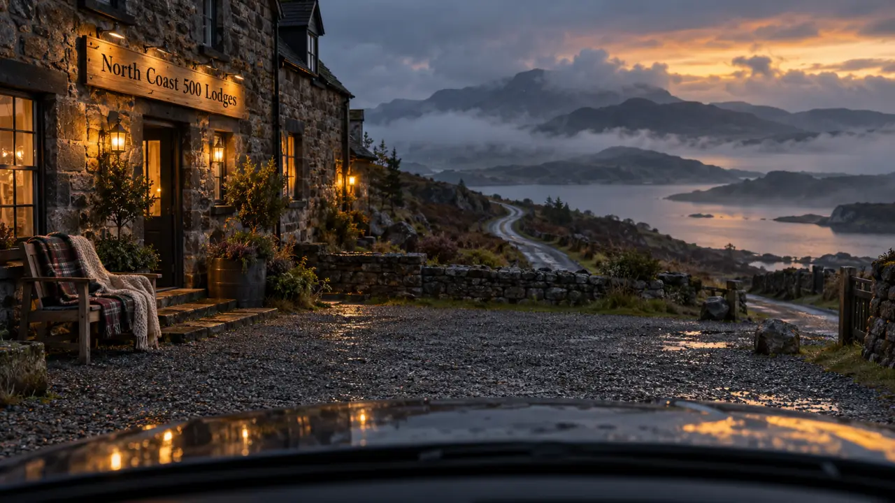 Hotels on north coast 500 : North Coast 500 Lodges, road trip en Highlands