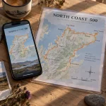 North coast 500 map pdf : carte officielle et itinéraire sur feuille