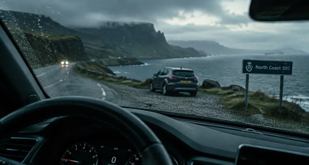 Scotland North Coast 500 itinerary : route côtière d’Applecross en Écosse