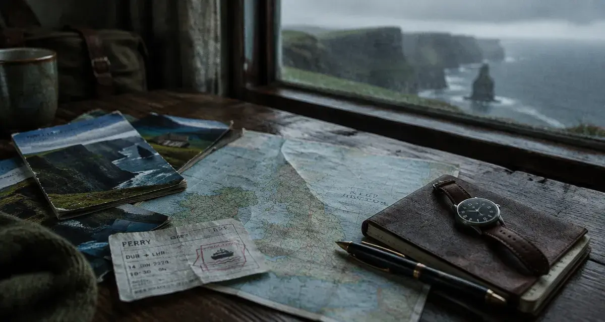 Voyage Irlande Écosse Angleterre : brochures et carte pour choisir un circuit