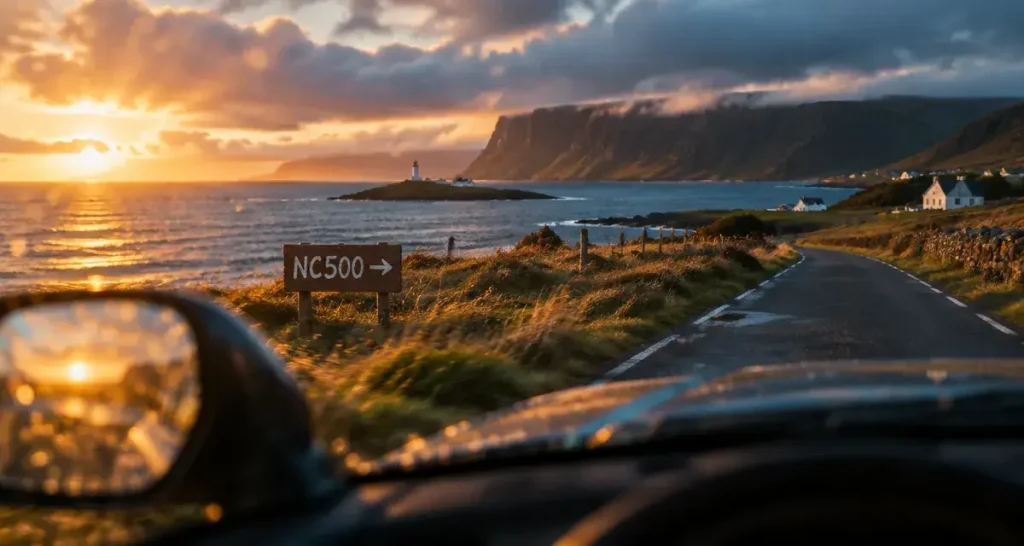 What is the North Coast 500 ? route côtière NC500 en Écosse