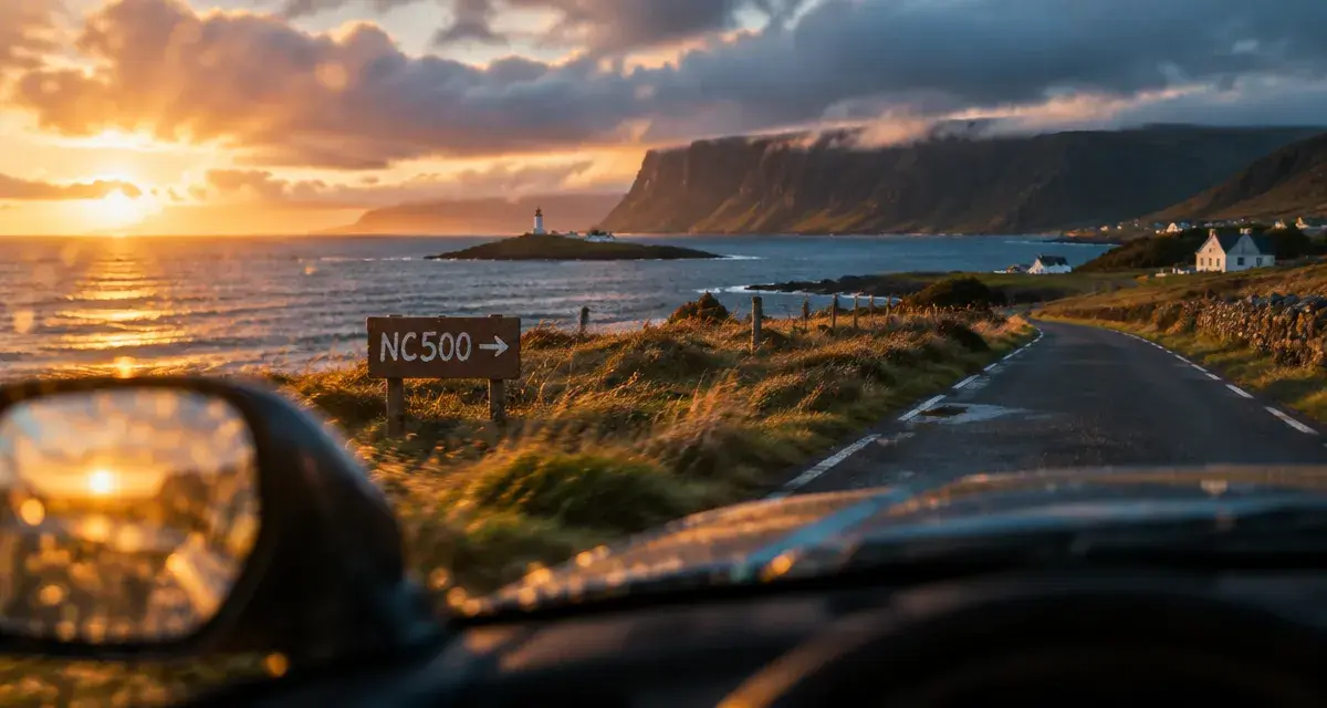 What is the North Coast 500 ? route côtière NC500 en Écosse